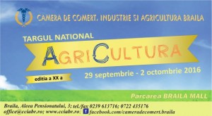 Macheta Targul National AgriCultura 2016
